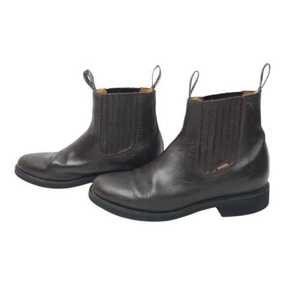 Establo Ankle Boot Mens Size US 8 Mex 27 EU 41 Pull On Brown Leather Style 555 main image 12